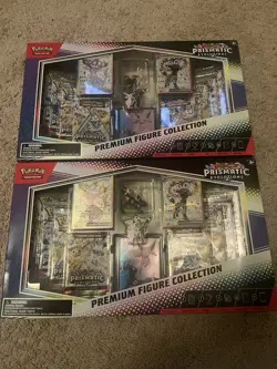 Pokemon Prismatic Evolutions Premium Figure Collection LOT OF 2 🔥 - Image 1