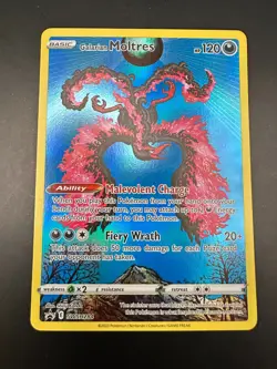 Pokemon Galarian Moltres TCG SWSH284 Black Star Promo - Image 1