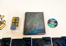 Pokemon Phantasmal Flames ETB items - Sleeves Coin Dividers Dice Charizard - Image 5