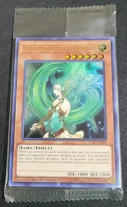 Yugioh Legendary Collection Kaiba Sealed Promo Pack LC06 Goddess Of Sweet + More - Image 1