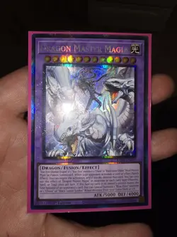 Yugioh Dragon Master Magia - RA04-EN055 - Collector's Rare NM Stampede - Image 1