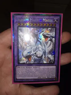 Yugioh Dragon Master Magia - RA04-EN055 - Collector's Rare NM Stampede - Image 2