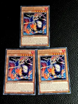 Dracotail Urgula (X3) JUSH-EN004 Yugioh 1st Ed (New) Rare - Image 1