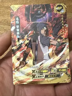 KaYou Naruto TCG CCG Trading Card Uchiha Itachi SSP NR-BP-007 - Image 4
