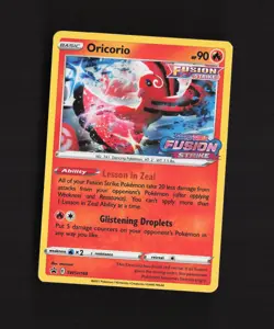 Oricorio SWSH168 Black Star Promo Holo Stamped Pokemon Card - Image 4