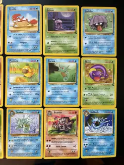 Vintage Fossil Pokemon Cards Bundle x 25 Good Condition 1999 WOTC - Image 4