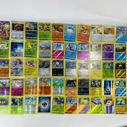 Lot of Over 50 Pokemon TCG Assorted Reverse Holo Cards 2010’s - 2020 - Image 1