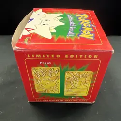 Pokemon Togepi Trading Card Limited Edition 23K Gold-Plated Still Wrapped In Box - Image 4