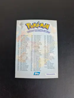 Pokemon Topps Card TV Animation Cards List Ita Holo Damaged - Image 5