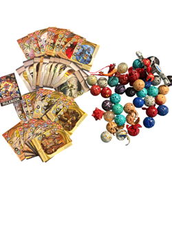 Bakugan Lot 30+ Balls (Some Damaged) + 40 Cards + Rulebook Battle Brawlers - Image 1