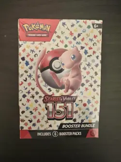 Pokemon TCG: Scarlet & Violet-151 Booster Bundle (6 Packs) (Damaged Box) - Image 5
