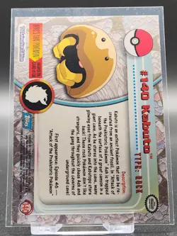 Pokemon Card - Kabuto #140 - Pokemon Topps Series 3 - Blue Logo - Image 2