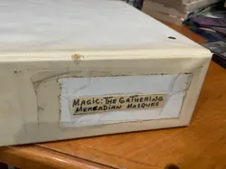 mtg 500+ MERCDIAN MASQUES Collection lot uncommon common lands - Image 1