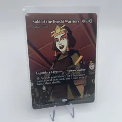 MTG Suki of the Kyoshi Warriors (Borderless) Avatar (TLE) 0047 Foil Magic - Image 1