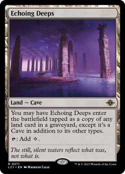 Echoing Deeps [The Lost Caverns of Ixalan] Foil Near Mint - Image 1