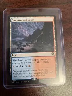 FOIL Stormcarved Coast - Innistrad Remastered (INR) - Image 1