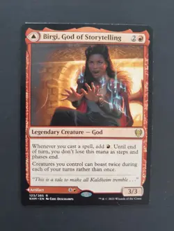 Magic the Gathering - Birgi, God of Storytelling (Kaldheim) - Single (NM) - Image 1