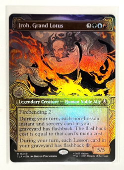 MTG - Avatar - Iroh, Grand Lotus Showcase Foil - Rare 0349 - Image 1