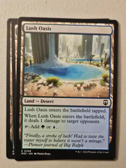 MTG l Lush Oasis (x4 Playset) | (NM) Commander: Modern Horizons 3 - Image 1