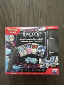 Pokemon TCG Steven Rival Battle Deck BRAND NEW FACTORY SEALED - Image 2