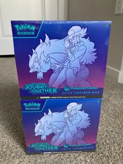 Journey Together - Pokemon Center Exclusive Elite Trainer Box ETB x2-New Sealed - Image 1