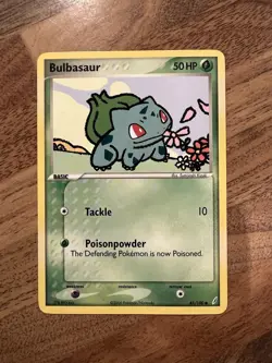 Pokemon Ivysaur Crystal Guardians 34/100 Reverse Holo Rare & Bulbasaur 45/100 - Image 4