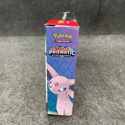 POKEMON Scarlet & Violet Prismatic Evolutions Premium Figure Coll. Box, Worn Bo - Image 4