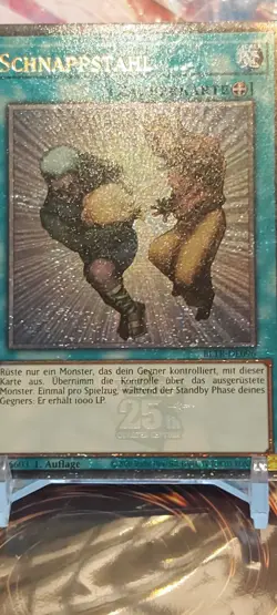 yugioh Schnappstahl BLTR-DE096 Quarter Century Secret DEUTSCH - Image 2