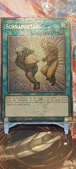 yugioh Schnappstahl BLTR-DE096 Quarter Century Secret DEUTSCH - Image 3