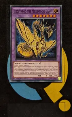 ROTA-EN035 Heosvarog the Mechanical Dawn Super Rare 1st Edition YuGiOh - Image 1