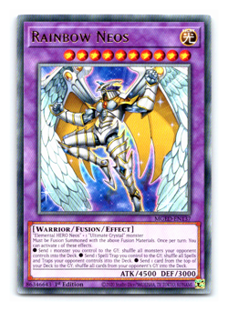 Rainbow Neos - MGED-EN137 - Rare - 1st Edition - Yugioh - Image 1