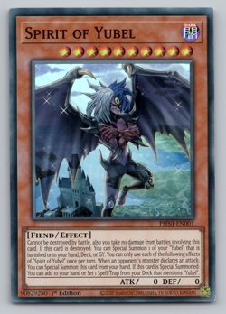 Spirit of Yubel - PHNI-EN001 - Super Rare - 1st Edition - Yugioh - Image 1