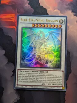 Yugioh | Blue-Eyes Spirit Dragon - CT13-EN009 - Ultra Rare - Limited Edition VLP - Image 1