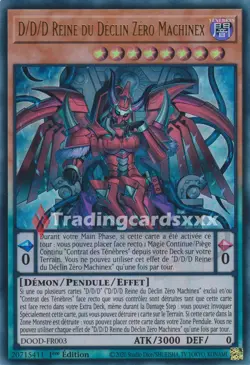 Yu-Gi-Oh! D/D/D Reine du Declin Zero Machinex : UR DOOD-FR003 - Image 1