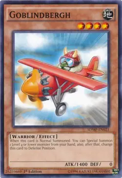 1x (EX) Goblindbergh - SDMP-EN021 - Common - 1st Edition YuGiOh - Image 1