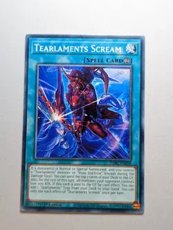 Yu-Gi-Oh! TCG Tearlaments Scream Darkwing Blast DABL-EN058 1st Edition - LP - Image 1