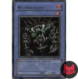 Yugioh Relinquished SDP-001 Ultra Rare MP - Image 1