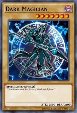Yugioh RA04-EN106 - Dark Magician V3 - Platinum Secret Rare - Image 1