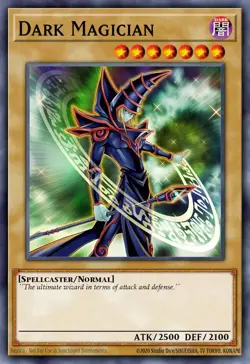 Yugioh RA04-EN106 - Dark Magician V1 - Platinum Secret Rare - Image 1