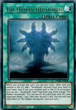 The Hidden Hecahands PHRE-EN008 Ultra Rare Yugioh Phantom Revenge - Image 1