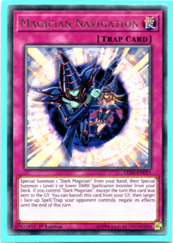 Magician Navigation - LED6-EN011 - Rare - 1st Edition Yugioh - Image 1