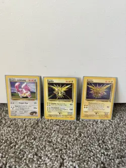 Vintage Pokemon Cards lot of 14 - Southern Islands + fossil + zapdos holo *READ* - Image 2