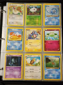 Huge Pokemon Collection Binder Vintage Modern Lot of Cards Holos Rares WoTC Etc - Image 3