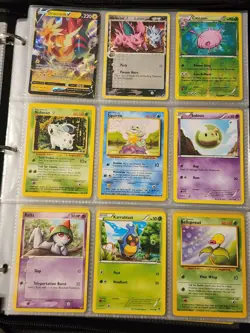 Huge Pokemon Collection Binder Vintage Modern Lot of Cards Holos Rares WoTC Etc - Image 4
