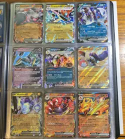 Pokemon-Mega Bundle- 117 Cards-Pokemon Collector’s Binder-Pokemon EX & Pokemon V - Image 4