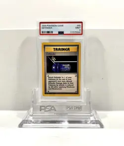 DEFENDER 80/102 POKEMON TRAINER CARD 1999 BASE SET - POP 253 PSA 9 MINT - Image 1