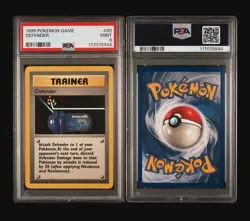 DEFENDER 80/102 POKEMON TRAINER CARD 1999 BASE SET - POP 253 PSA 9 MINT - Image 4