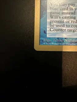 Force of Will - 1997 World Championship Deck Card - Gold Border - LP - Image 2