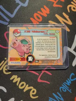 NIDORAN #32 NON-HOLO - SERIES 1 - TOPPS Pokemon Card LP - Image 2