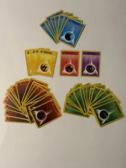 1999 Pokemon TCG Base Set Lot of Energy Cards #97-102 WOTC (LP-MP) - Image 1